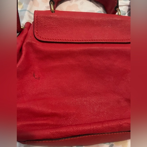 Chloe Red Elsie 2 Way Bag - Picture 12 of 16